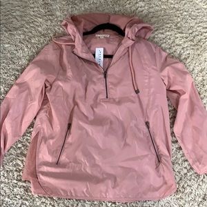 Pink windbreaker